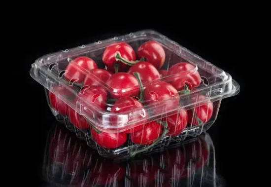 Stackable Transparent Fruit Packaging Box