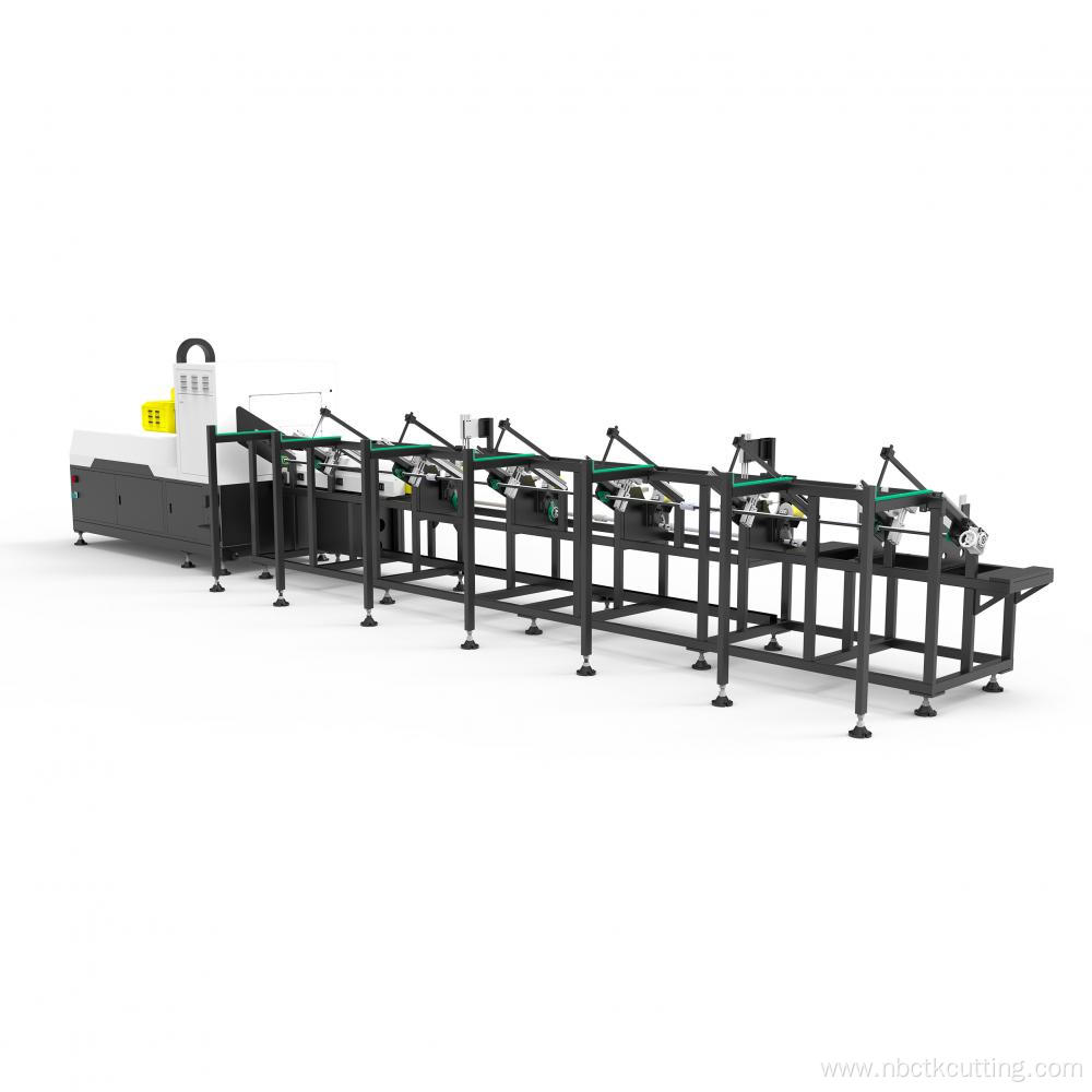 Small pipe automatic laser cutting machine