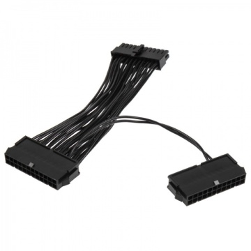 Dual 24 Pin ATX Netzteil Netzteil Splitter Adapter Kabel
