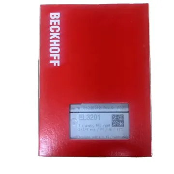 Beckhoff EL3201 EtherCat Terminal: 1-Kanal-Analogeingangsmodul mit Temperatur und RTD-Unterstützung