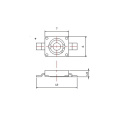 Nguvu ya juu IR 850nm LED 2W Epistar Chip