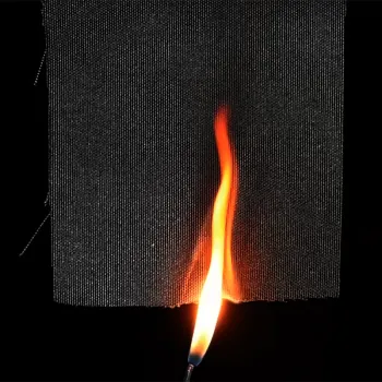 Thick, durable cotton fabric with waterproof, fireproof, and flame retardant properties on both sides
