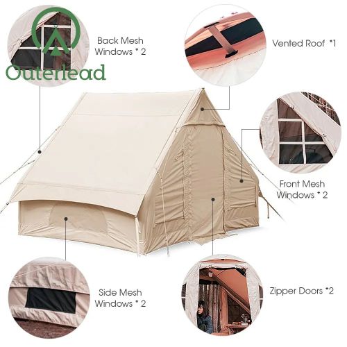 inflatable house tent Outerlead 10 Person Waterproof House Inflatable Tent Factory