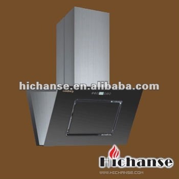 Dark Glass Island Cooker Hoods HL9272F-S