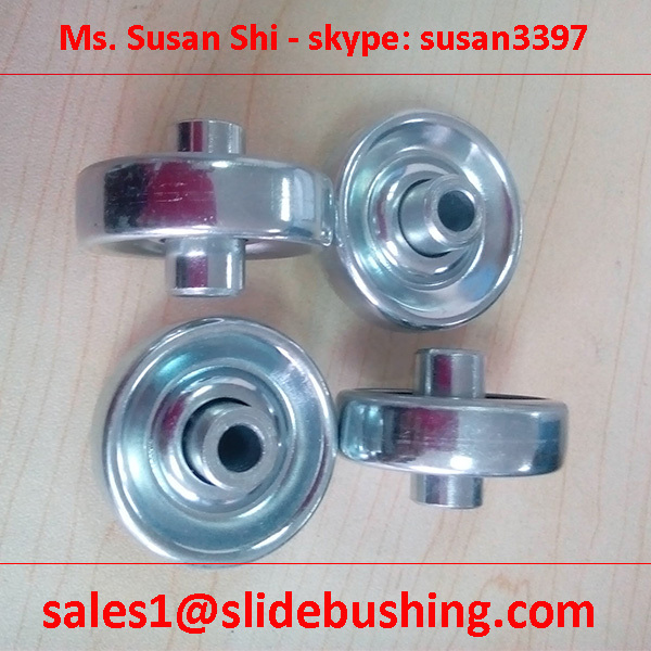 50mm 50*6.2*15.5*25mm Conveyor Roller Skate Wheel Ball Bearings for 6mm Shaft Size Main Bearing
