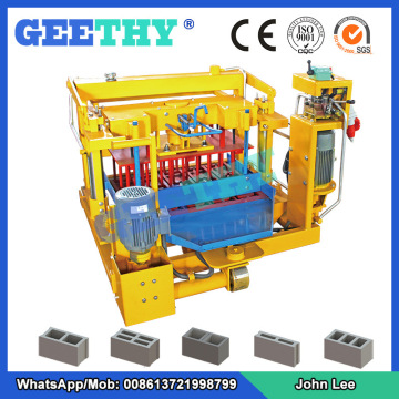 Concrete Mobile Brick Machine Qmy4-30A Concrete Egg Layer Brick Machine