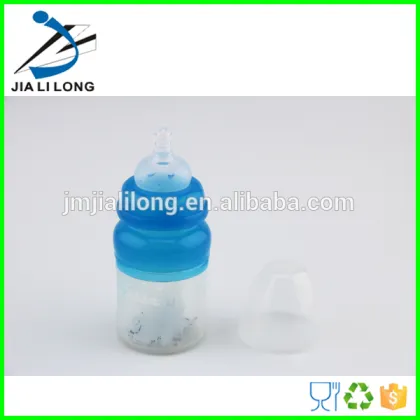 Hot sale bpa free silicone squeeze bottle born free baby bottles
