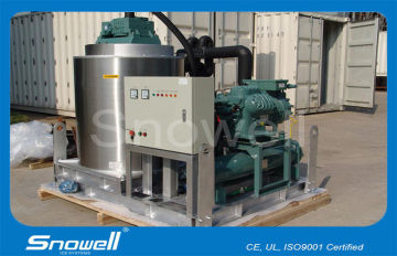 Automatic Seawater Flake Ice Machine For Tuna Preservation , Bitzer Compressor