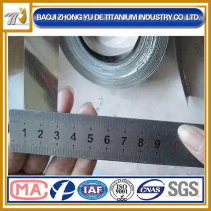 TA1 1.0 Titanium foil hot sell in Baoji