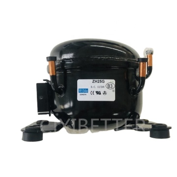 HZ25G Refrigerator Compressor for R134a Fridge, Compatible with DC12/24V and Freezer Compressor