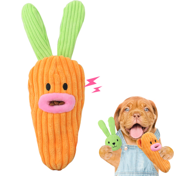 D King Design carino Durevole Carrot Pet giocattolo