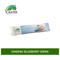 Натуральный напиток из черники и женьшеня
