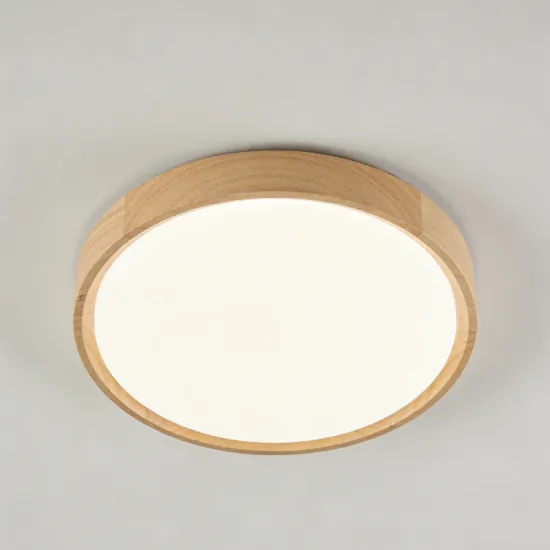 Flush mount LED lighting for living rooms