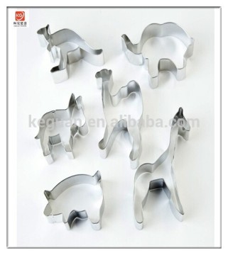CU-123 good design 6 Piece Animal Park Cookie Cutters Set