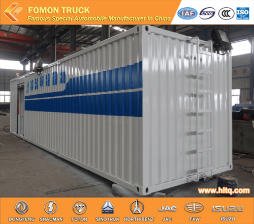 40 feet container one tank gas station