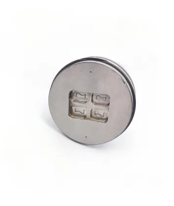 Custom perforated auxiliary plate aluminum extrusion die