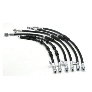 High Pressure Hydraulic Rubber Braided Hose Assembly