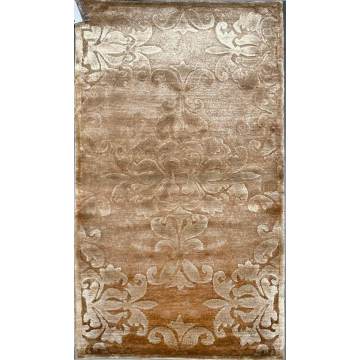 Коричневый смешанный изысканный ковер
