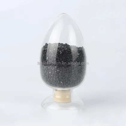 HDPE MSDS Black Masterbatch Raw Materials for Film Extrusion