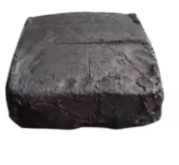 Black furnace lining refractory mud for metal liquid