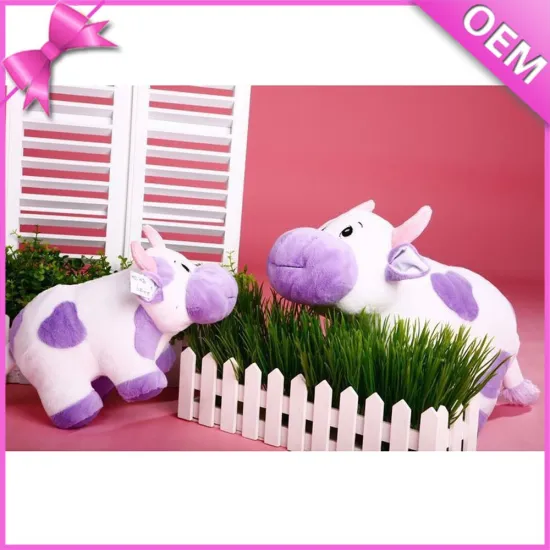 import gift items from china boo soft toy,purple cow stuffed toy