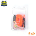 Cinghia a cricchetto con mini cricchetto da 1 pollice con ganci