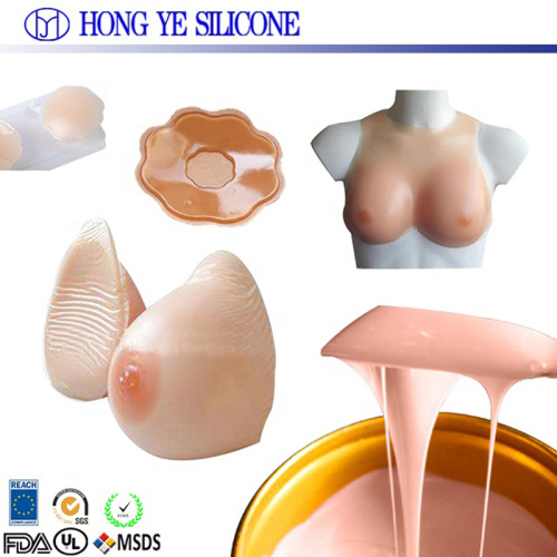 Silicone Rubber for Breast Pads with High Viscosity