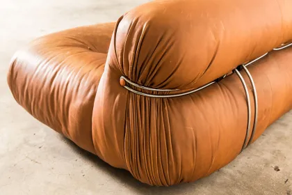 Italian Soriana Sofa by Afra & Tobia Scarpa