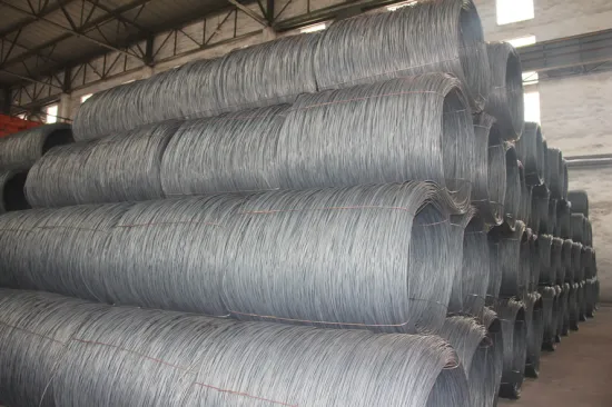 SAE1008 Low Carbon Steel Wire Rod 5.5mm Sizes For Wire Mesh