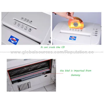 Paper shredders, can shred CD