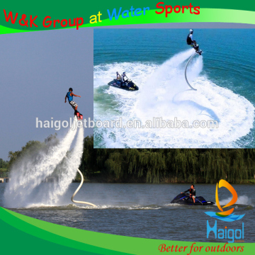 Flyboard with funny on the water--flying water Vehicle