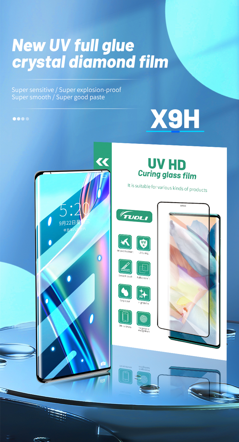 Tuoli X9h Uv Hd Curing Protector Film 1