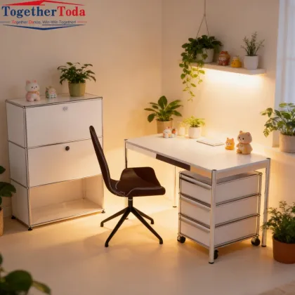 Modern 3-Piece Home Office Furniture Set