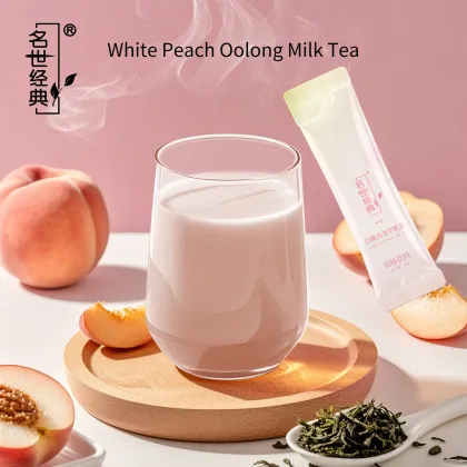 White Peach Oolong Milk Tea