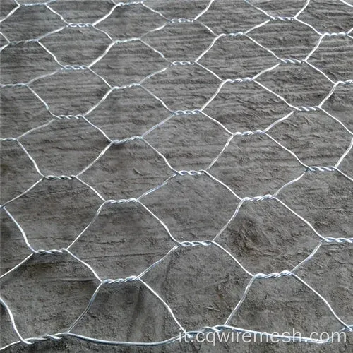 Parete di gabion rivestite in PVC galvanizzato pesante