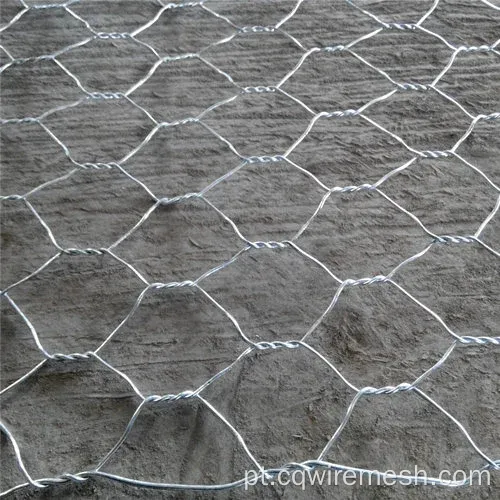 Pesada parede de Gabion com revestimento de PVC galvanizado