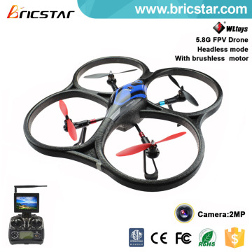 Hot sell headless mode 4ch rc brushless motor quadcopter with gyro and 2.0MP camera.