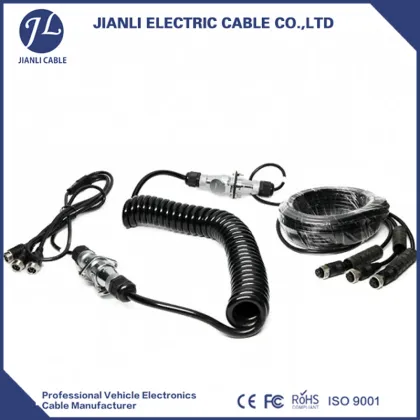 7pin din waterproof CCTV cable