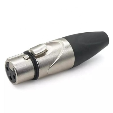 Male Female Sound Microphone Mixer with Audio Jack Socket and 3 Pin Mini XLR Adapter Connectors
