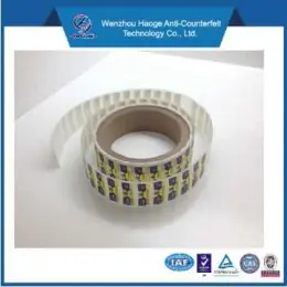 UV-anticounterfeiting security label