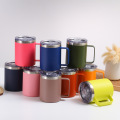 Stainless steel multifunctional insulated cup with lid