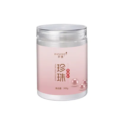 OEM Bangwei Microhydrolyzed Pearl Powder Facial Mask - Moisturizing Anti-Aging Brightening