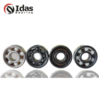 Professional Bearings: High-Quality 608 Hybrid Ceramic Skate Bearings with Si3N4 and ZrO2 Materials for Enhanced Performance in Skateboarding