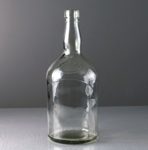 3000ml transparentes Glas Whisky Flasche