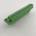 壁端子ブロックを介した22ピン接点3.81mm