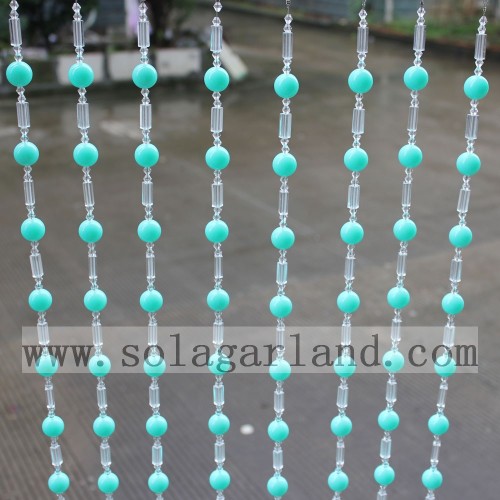 Decorative Hanging Room Divider Crystal Bead Ball Chain Bead Curtain