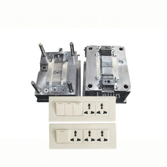 Custom Electrical Switch Box and Socket Plastic Injection Mould for Home and Office Decoration