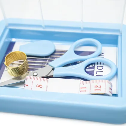 Portable Sewing Box: Needlework Tools & DIY Sewing Accessories
