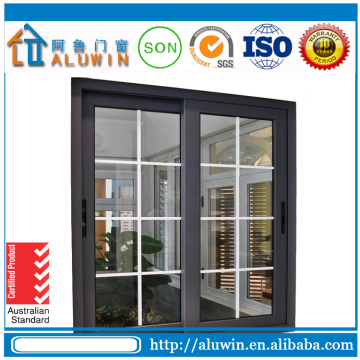 2016 latest window grill design aluminum sliding window