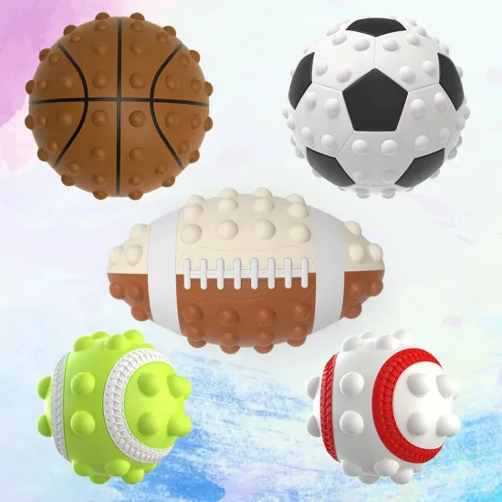 2022 New Fidget Toys: Fun Cube, Rotation Puzzles, Magic Rainbow Ball, and Fidget Football/Soccer